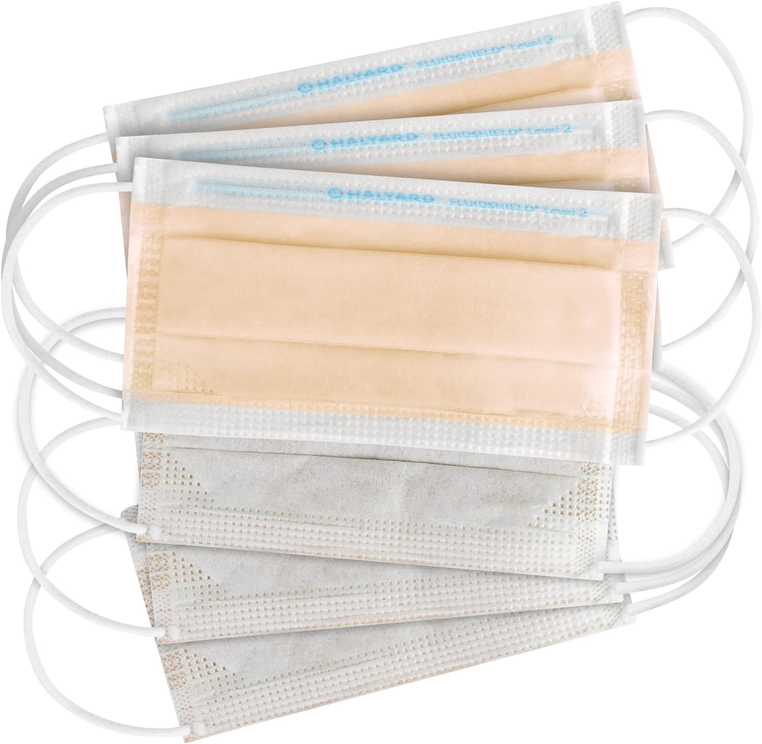 Halyard Fluidshield Level 3 Disposable Face Mask - Box Of 40 - So Soft Lining/Earloop - America Halyard Fluidshield Level 3 Disposable Face Mask - Box Of 40 - So Soft Lining/Earloop - America